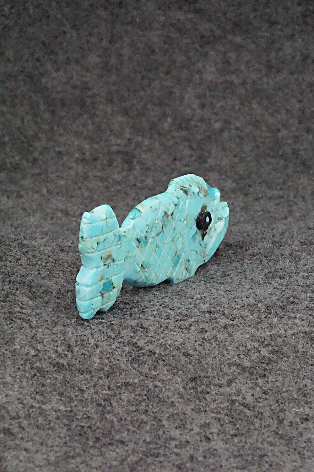 Fish Zuni Fetish Carving - Danette Laate