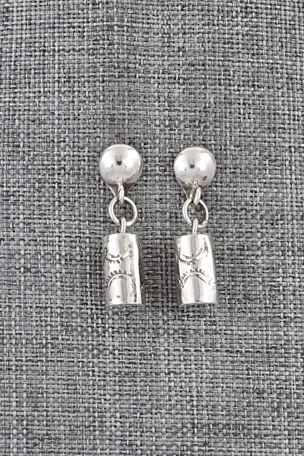 Sterling Silver Earrings - Kim Yazzie