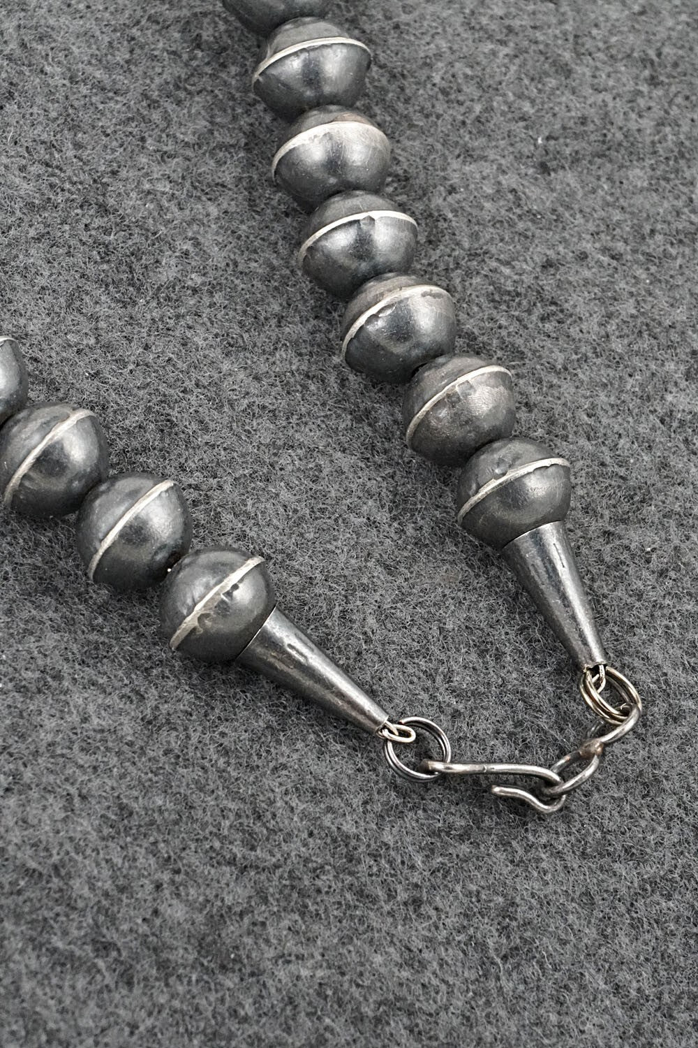 Turquoise & Sterling Silver Squash Blossom Set - Gilbert Martin