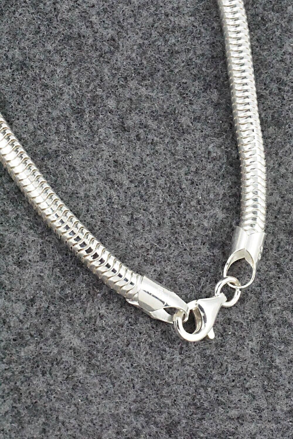Sterling Silver Chain Necklace - Sterling Silver 16"