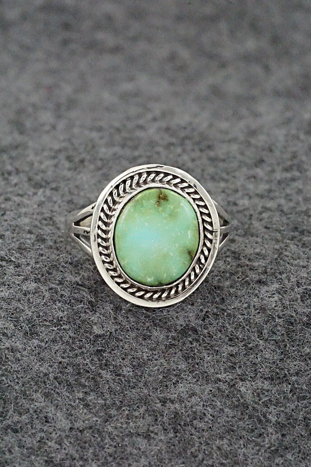 Turquoise & Sterling Silver Ring - Daniel Benally - Size 9