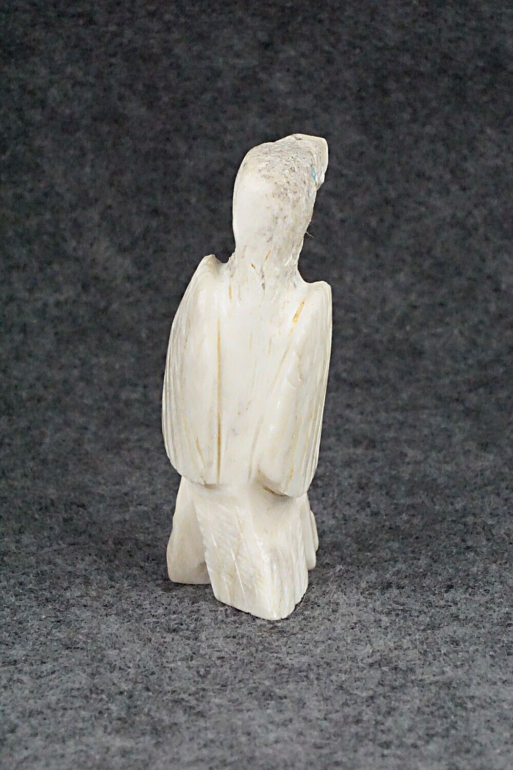 Eagle Zuni Fetish Carving - Allison White
