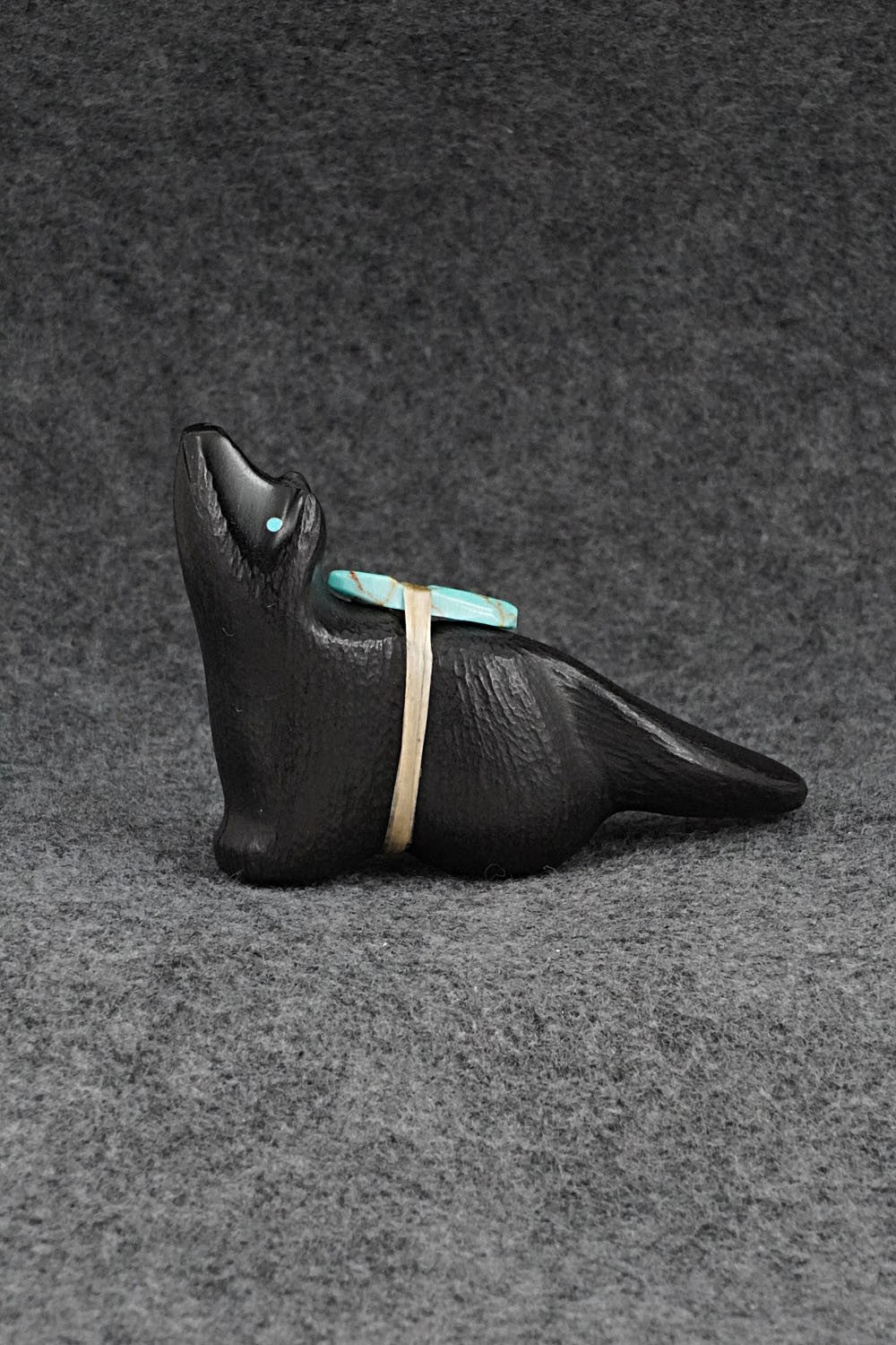 Wolf Zuni Fetish Carving - Herbert Halate