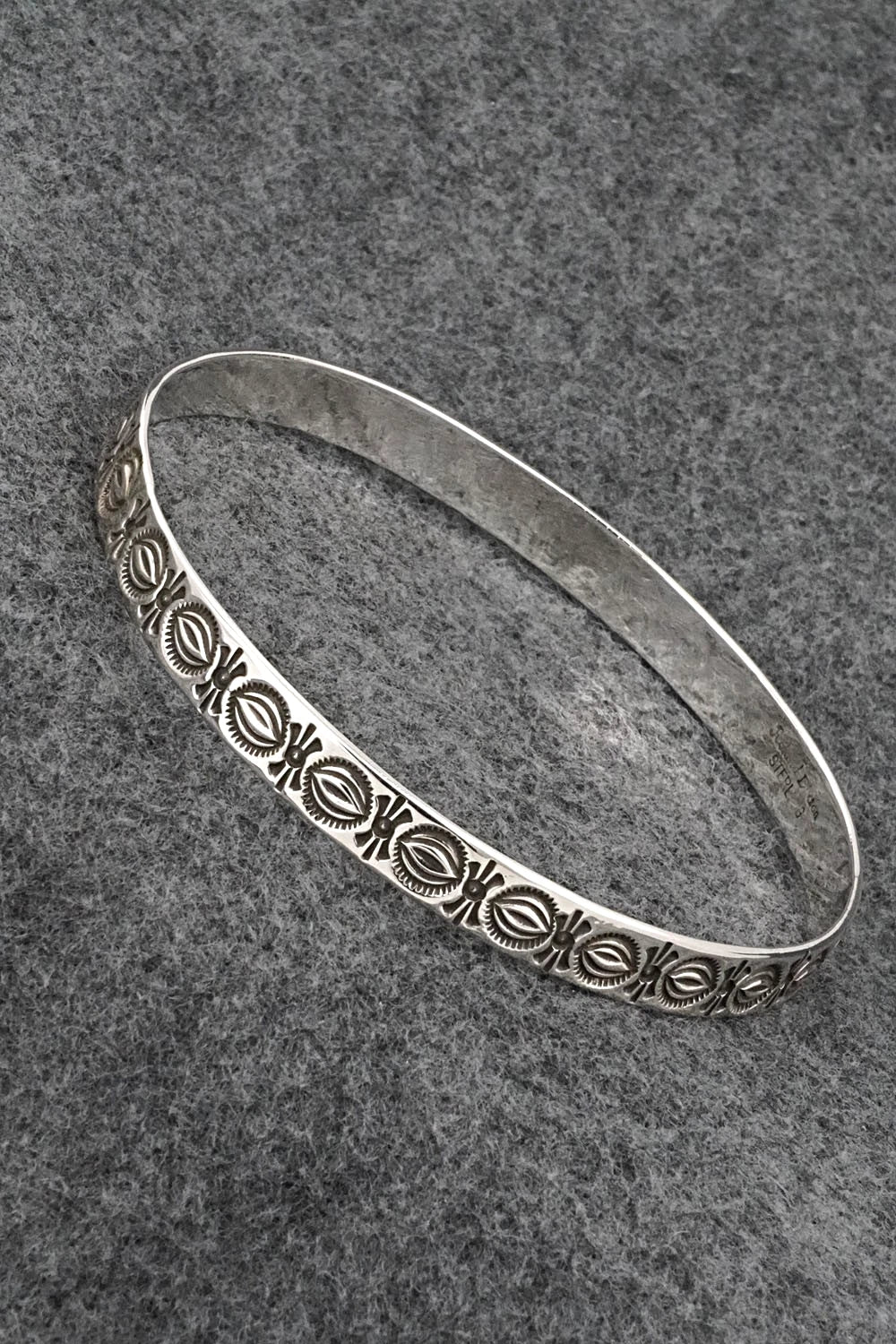 Sterling Silver Bangle Bracelet - Roland Dixson