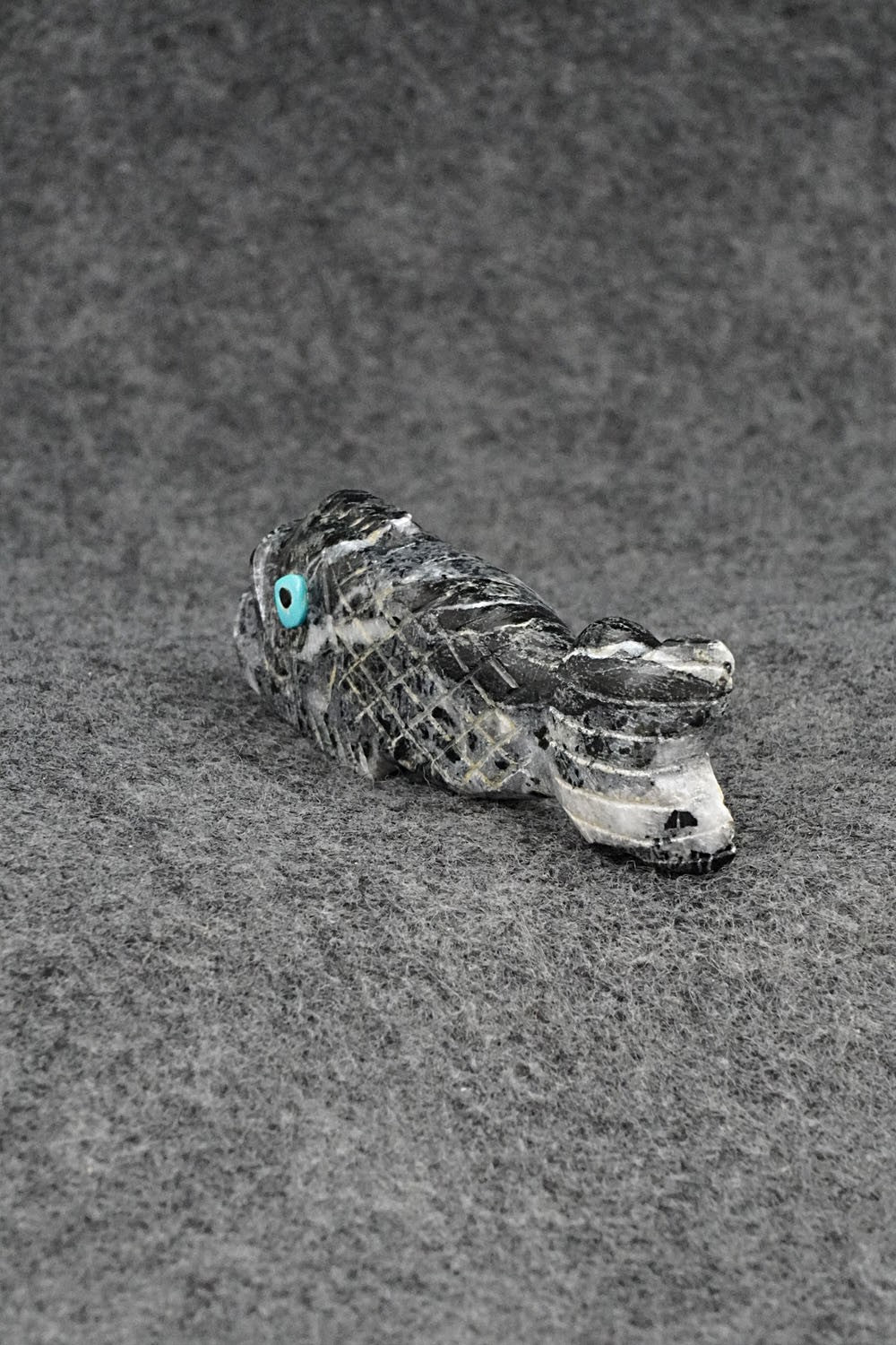 Fish Zuni Fetish Carving - Dannette Laate