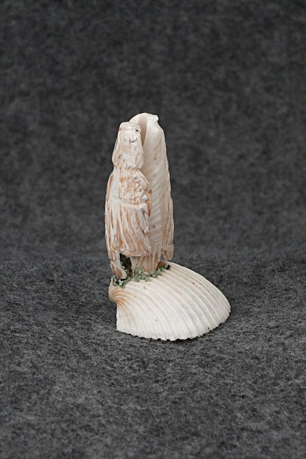 Owl Zuni Fetish Carving - Kevin Quam