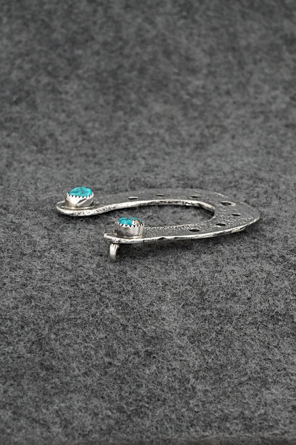 Turquoise & Sterling Silver Pendant - Darius Arviso