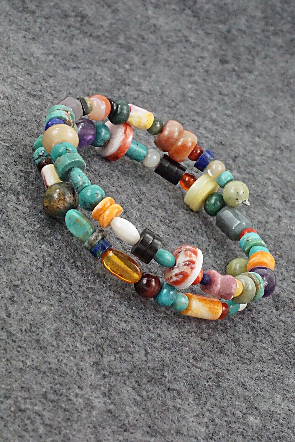 Multi-Stone Beaded Bracelet - Helen Tsosie