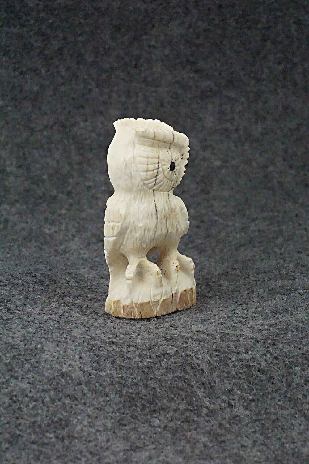 Owl Zuni Fetish Carving - Chris Peina