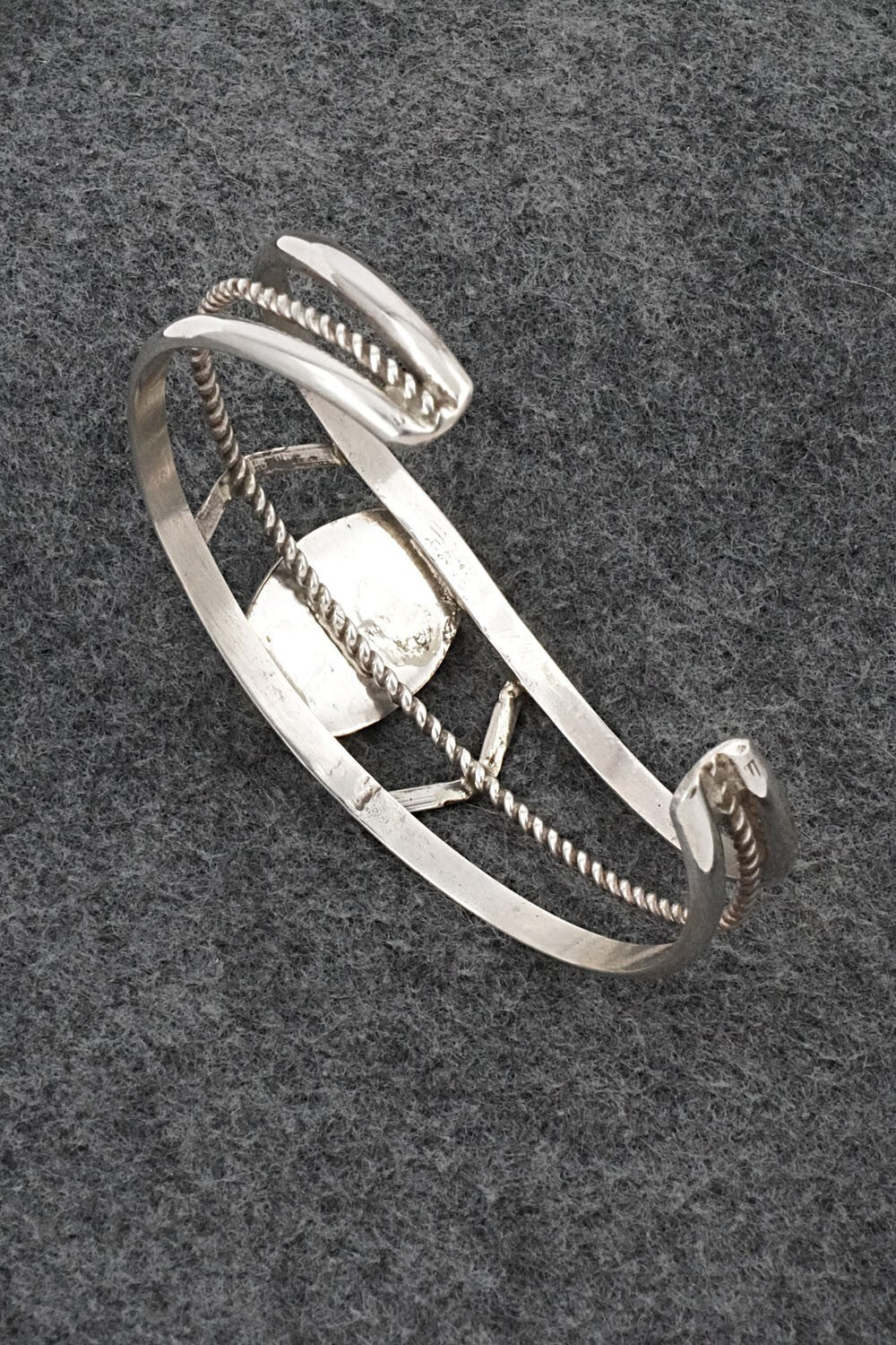 Turquoise & Sterling Silver Bracelet - Ernest Hawthorne