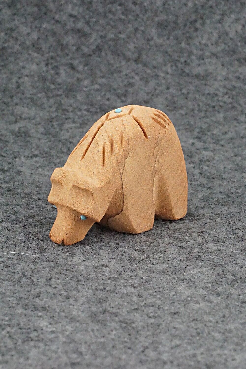 Bear Zuni Fetish Carving - Brandon Phillips