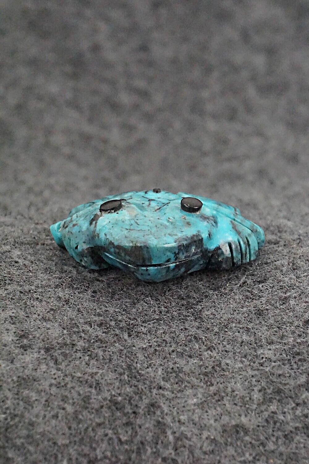 Frog Zuni Fetish Carving - Reynold Lunasee