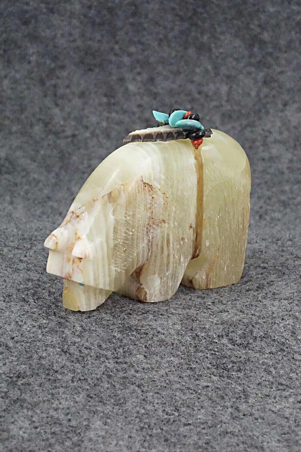 Bear Zuni Fetish Carving - Douglas Martza