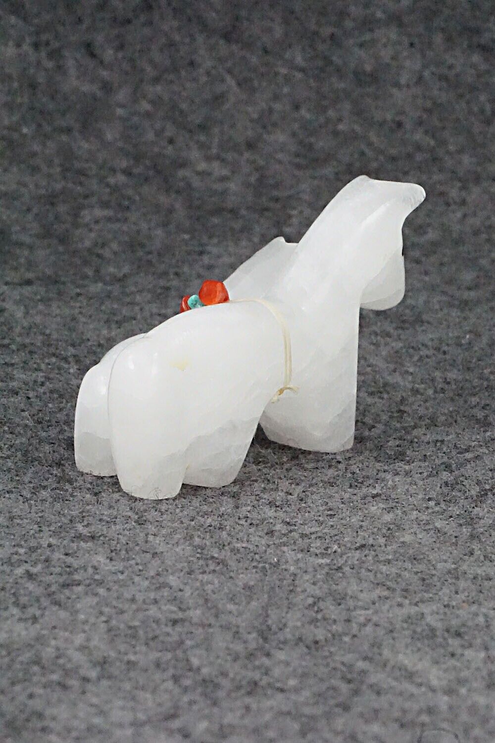 Horse and Foal Zuni Fetish Carving - Cheryl Beyuka