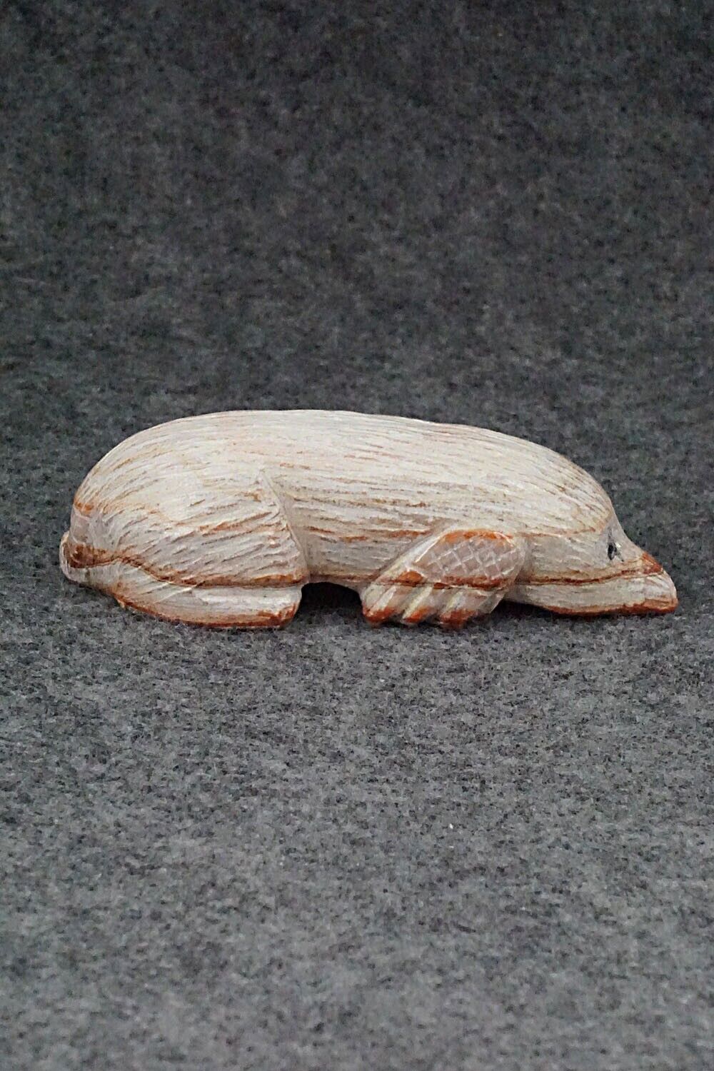 Mole Zuni Fetish Carving - Derrick Kaamasee