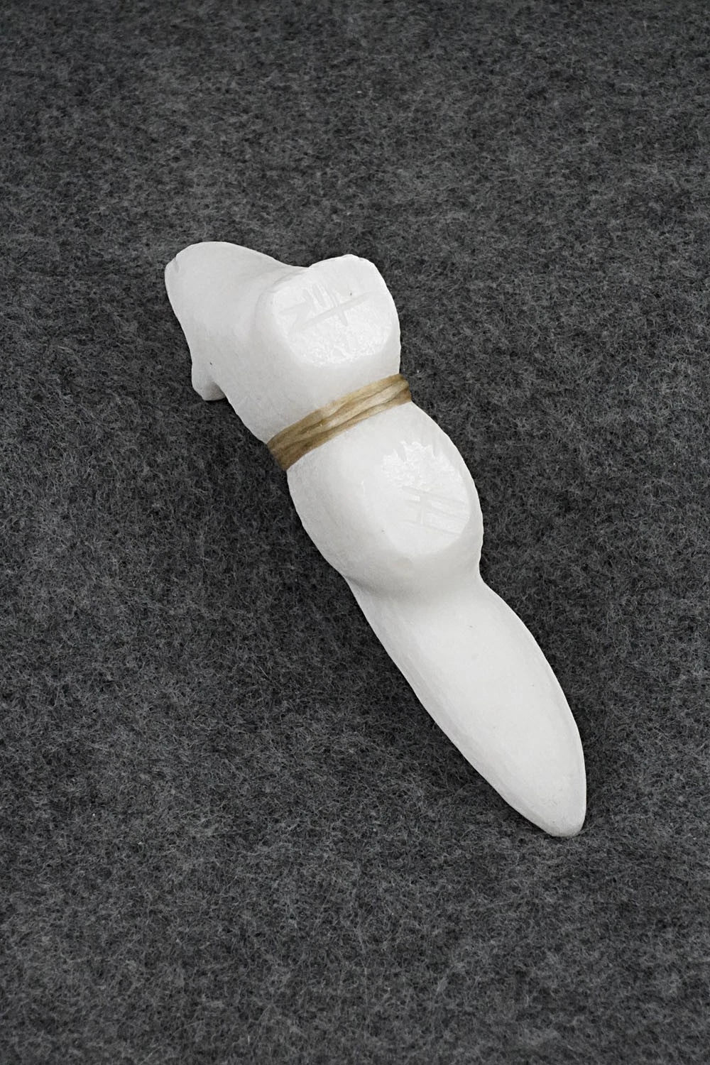 Wolf Zuni Fetish Carving - Herbert Halate