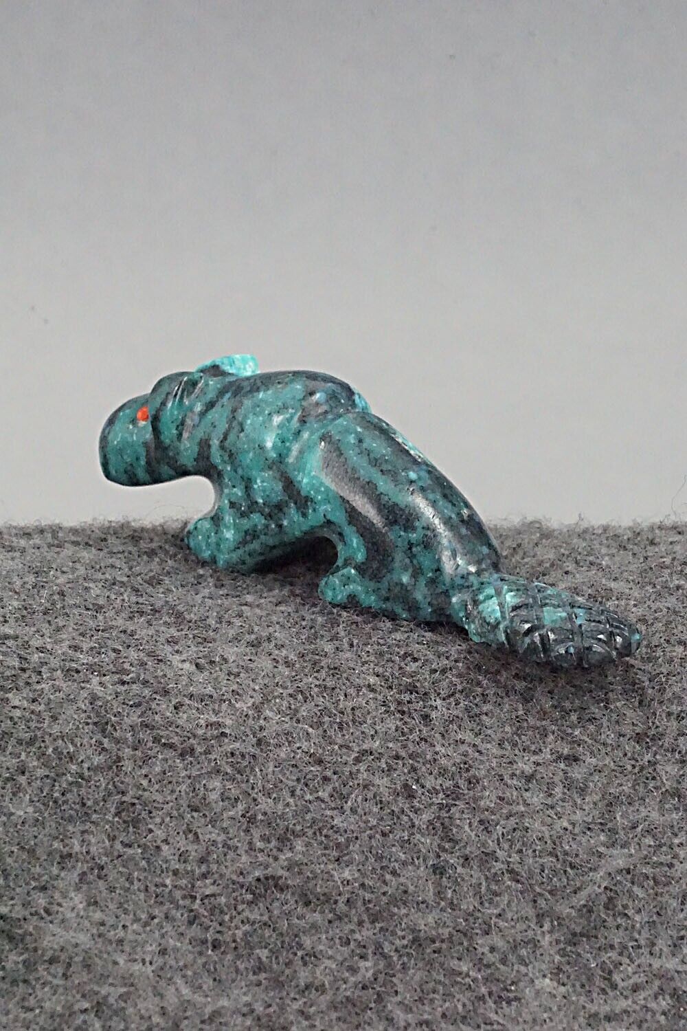 Beaver Zuni Fetish Carving - Reynold Lunasee