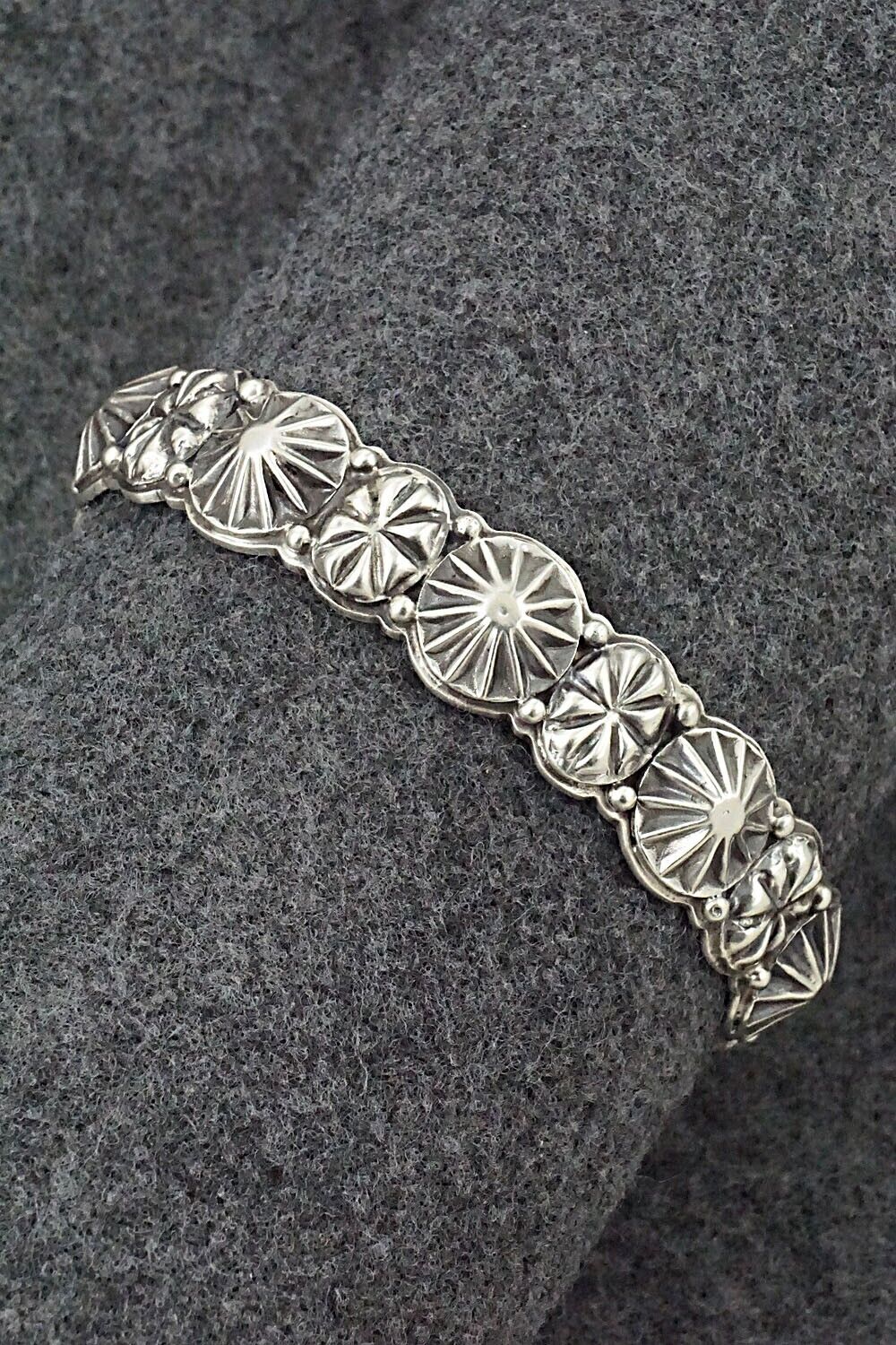 Sterling Silver Bracelet - Thomas Yazzie