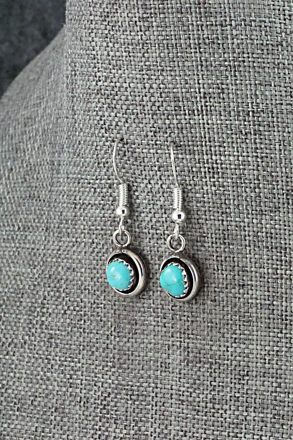 Turquoise & Sterling Silver Squash Blossom Set - Phil Garcia