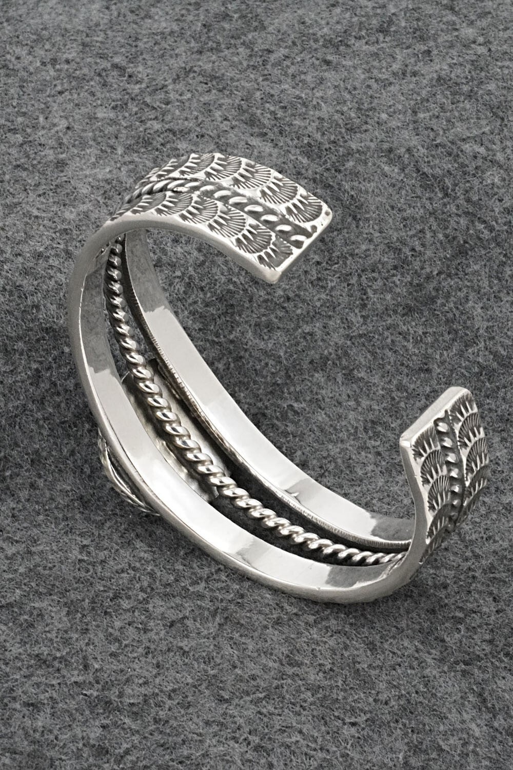 Turquoise and Sterling Silver Bracelet - Roland Dixson