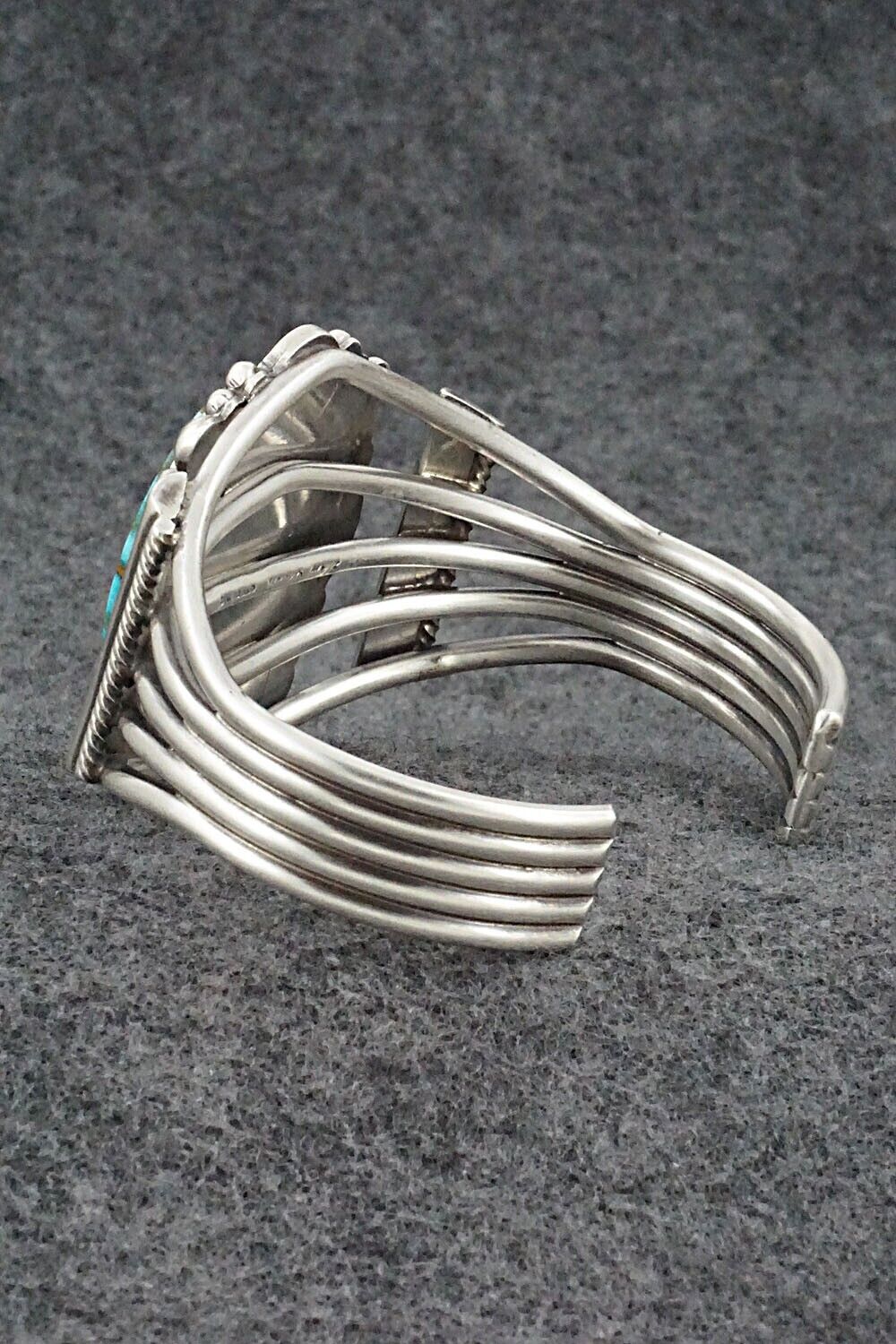 Turquoise & Sterling Silver Bracelet - Tom Lewis