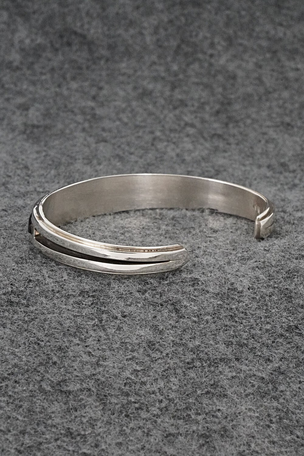 Onyx & Sterling Silver Bracelet - Wilbert Muskett Jr.