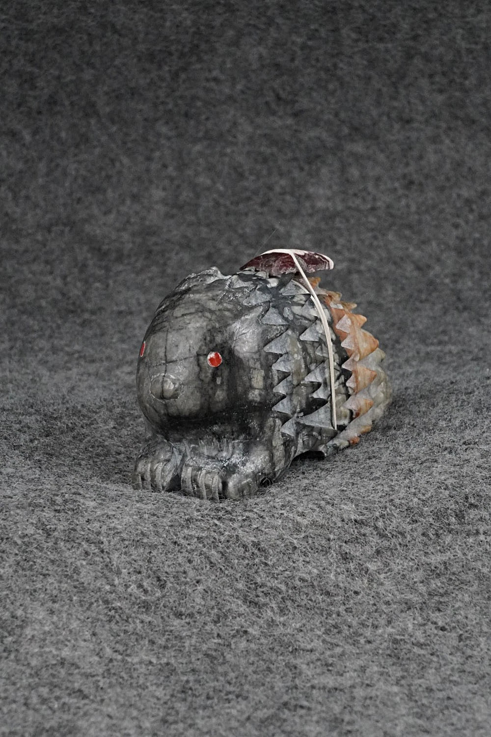 Porcupine Zuni Fetish Carving - Brandon Calavaza