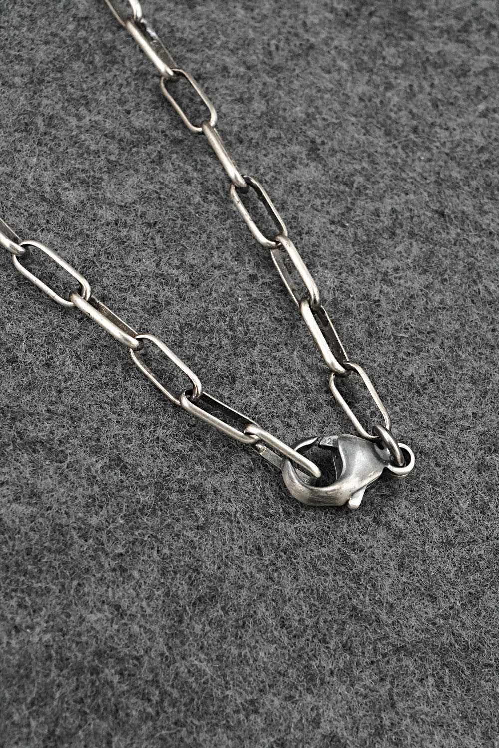 Turquoise & Sterling Silver Necklace - Bobby Johnson