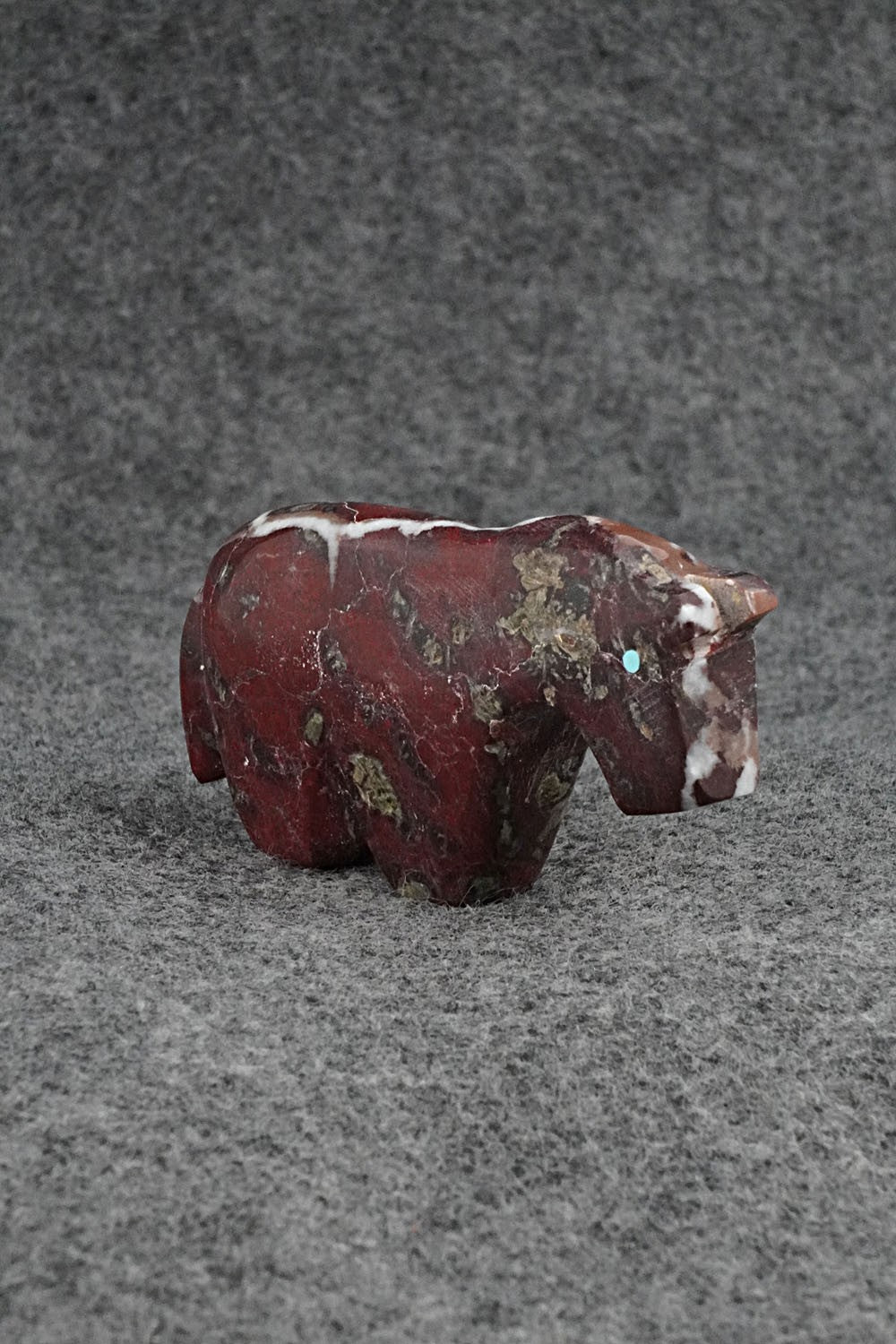 Horse Zuni Fetish Carving - Bernard Laiwakete