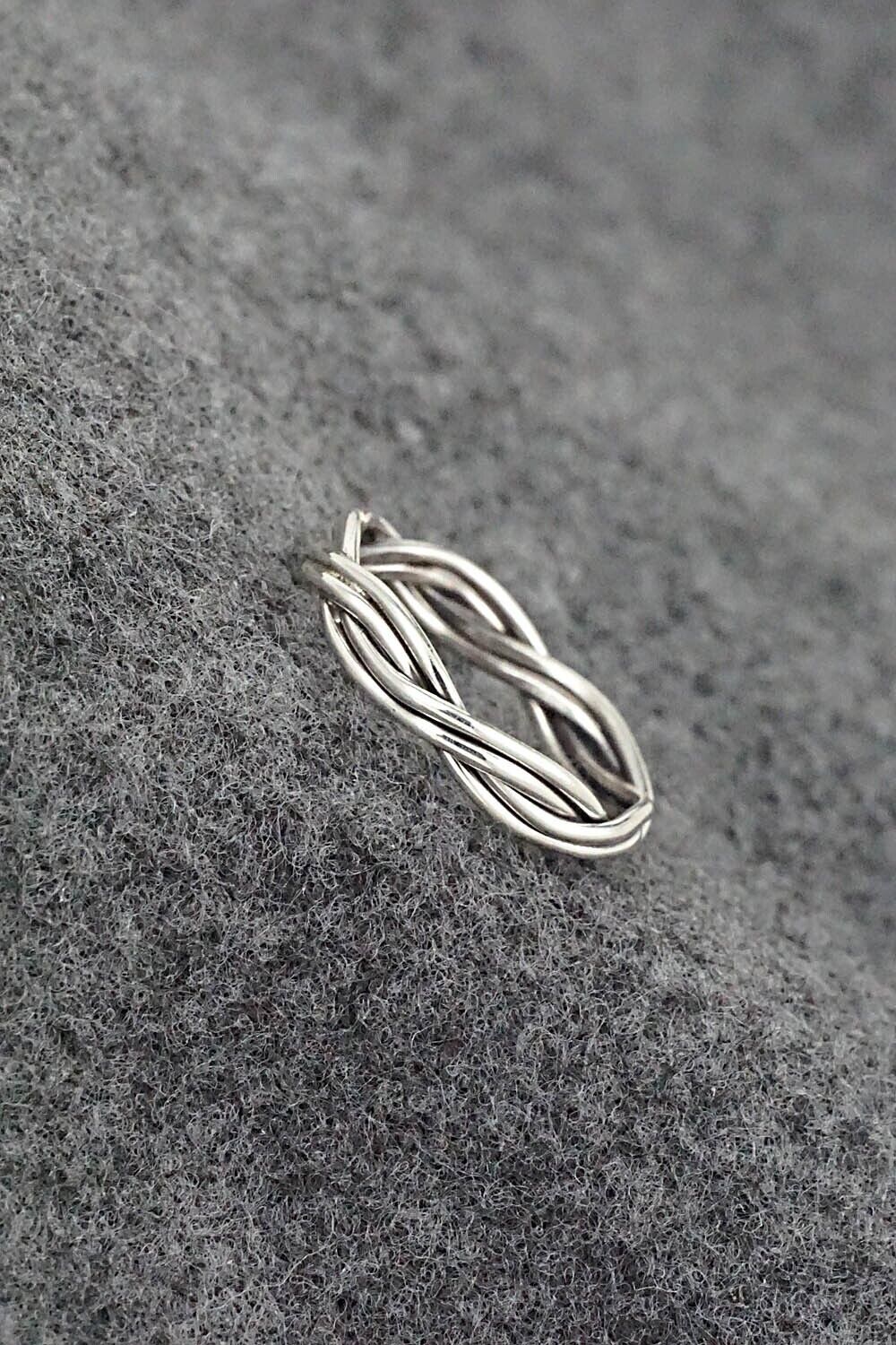 Sterling Silver Ring - Elaine Tahe - Size 8