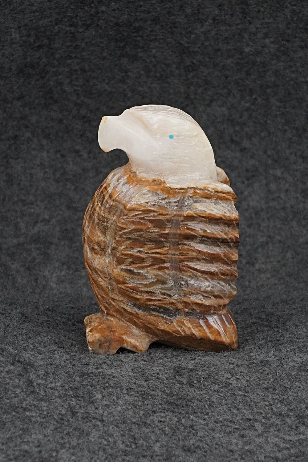 Eagle Zuni Fetish Carving - Tony Mackel