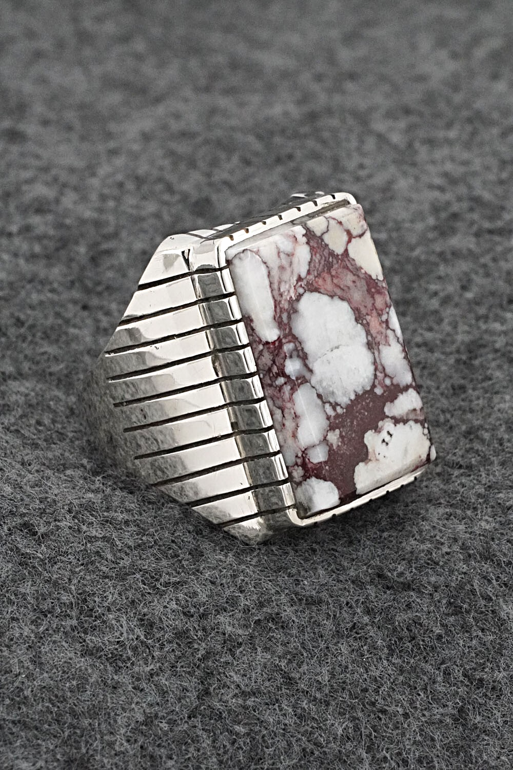 Wild Horse & Sterling Silver Ring - Trevor Jack - Size 10