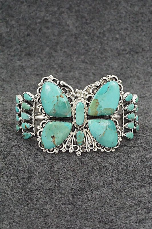 Turquoise & Sterling Silver Bracelet - Zeita Begay