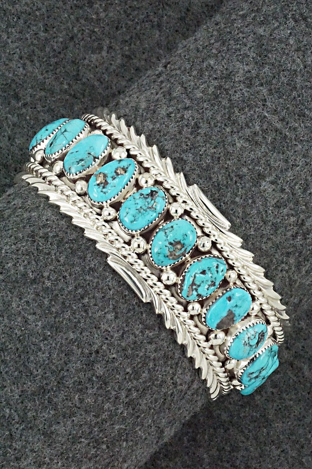 Turquoise & Sterling Silver Bracelet - Anthony Brown