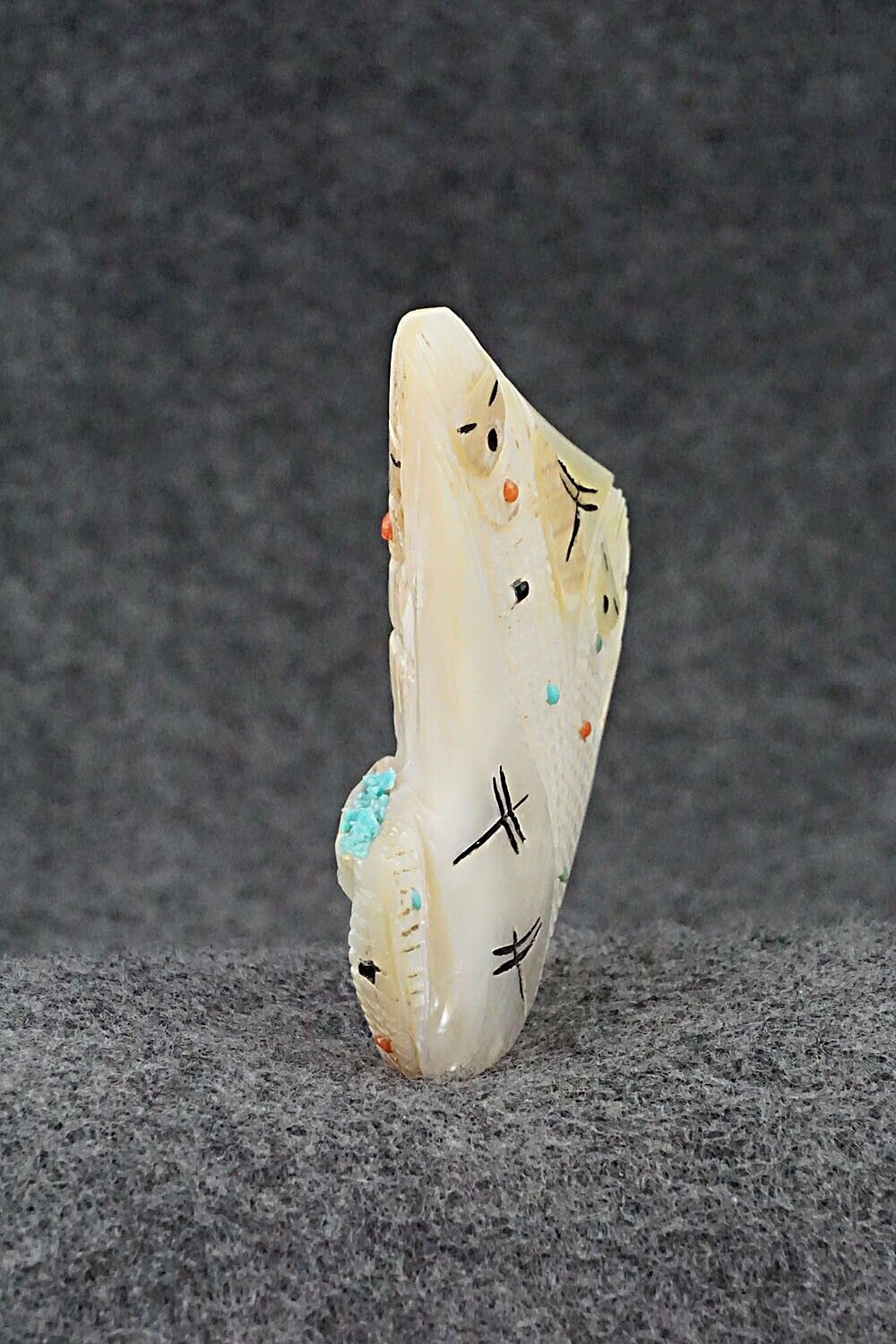 Corn Maiden Zuni Fetish Carving - Sandra Quandelacy
