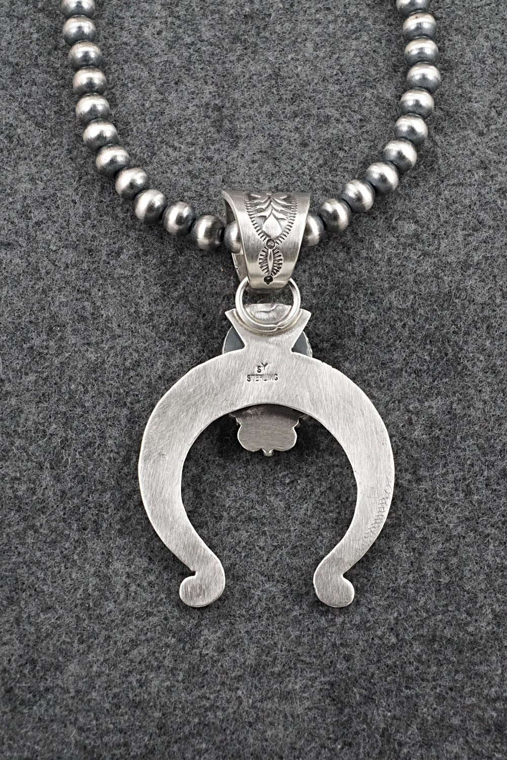 Turquoise & Sterling Silver Necklace - Samuel Yellowhair