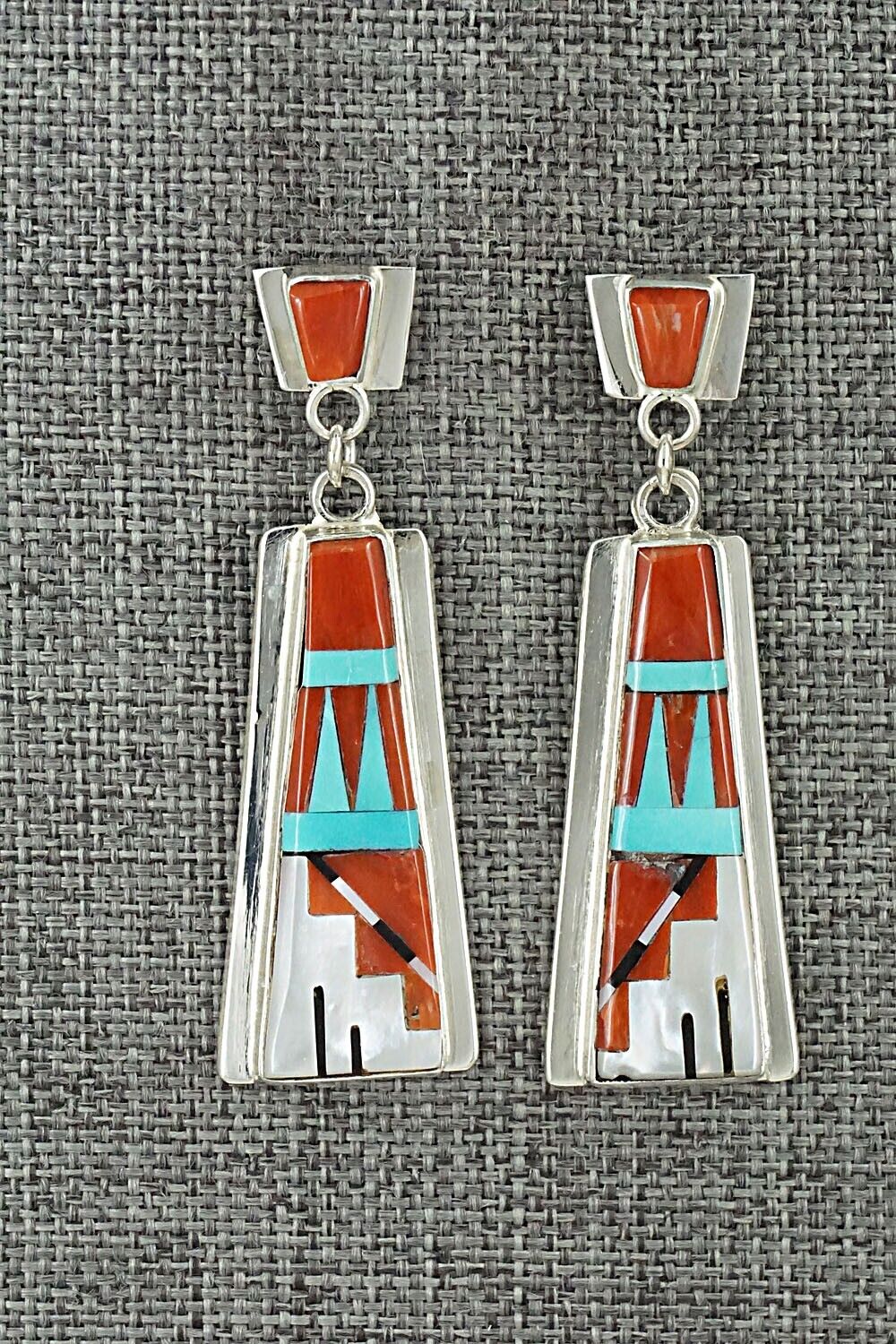 Multi-Stone & Sterling Silver Earrings - Patty Edaakie