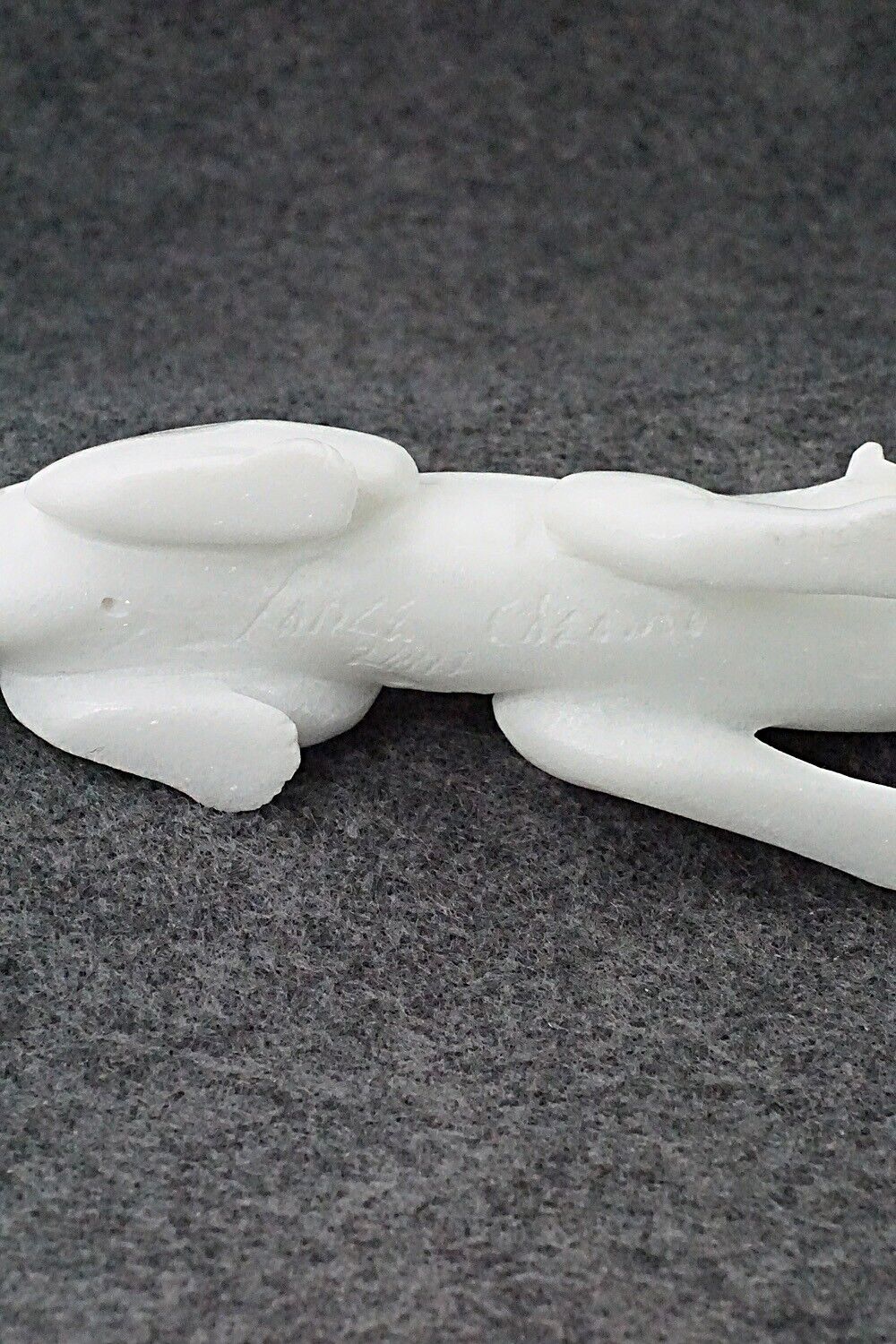 Mountain Lion Zuni Fetish Carving - Lance Cheama
