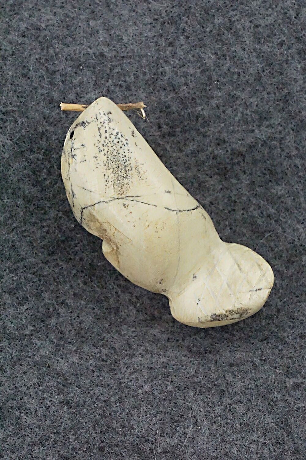Beaver Zuni Fetish Carving - Justin Red Elk