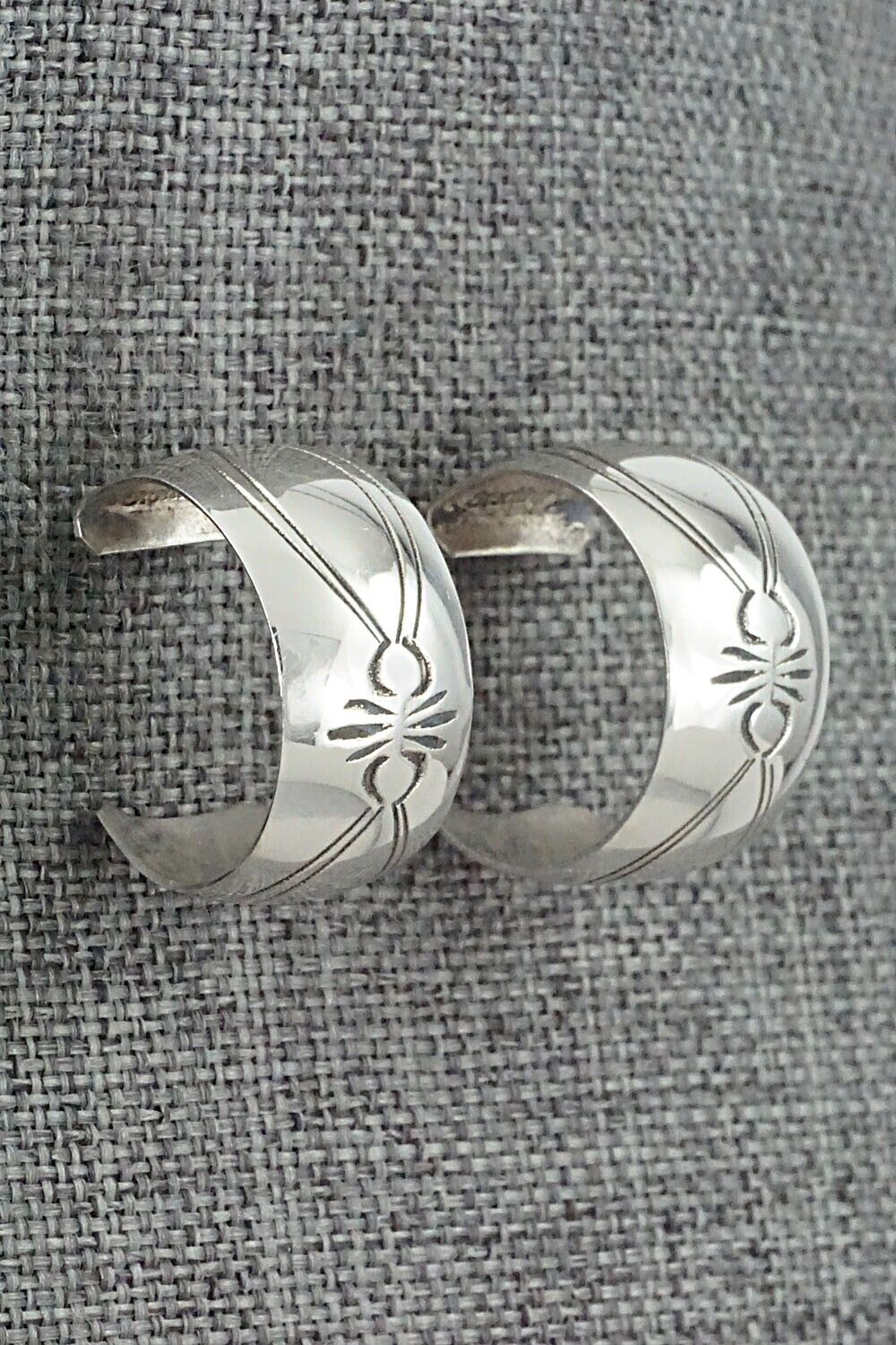 Sterling Silver Hoop Earrings - Nova Ashley