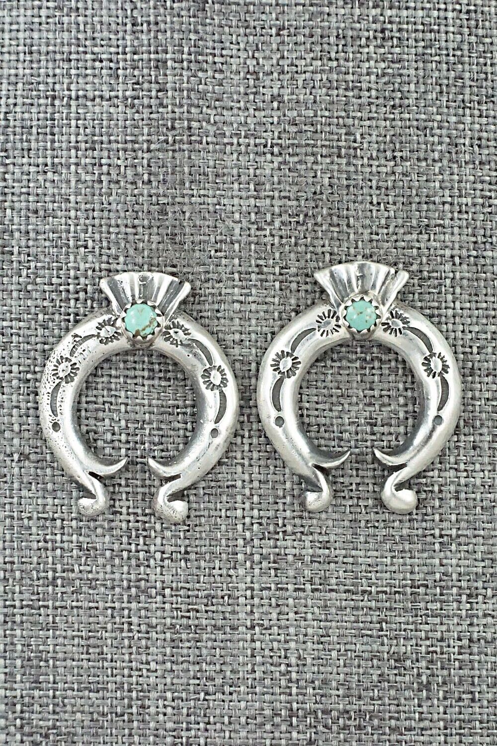 Turquoise & Sterling Silver Earrings - Paige Gordon