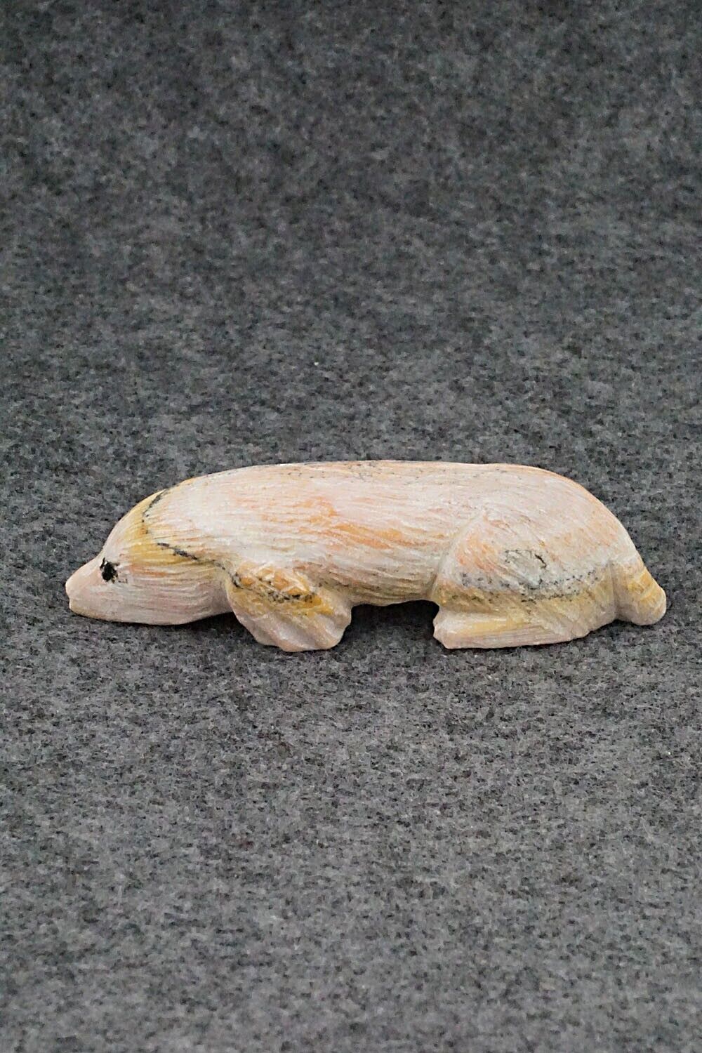 Mole Zuni Fetish Carving - Derrick Kaamasee
