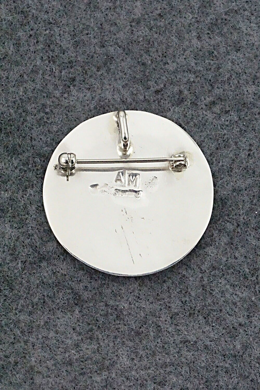 Sterling Silver Pendant/Pin - Allison Manuelito