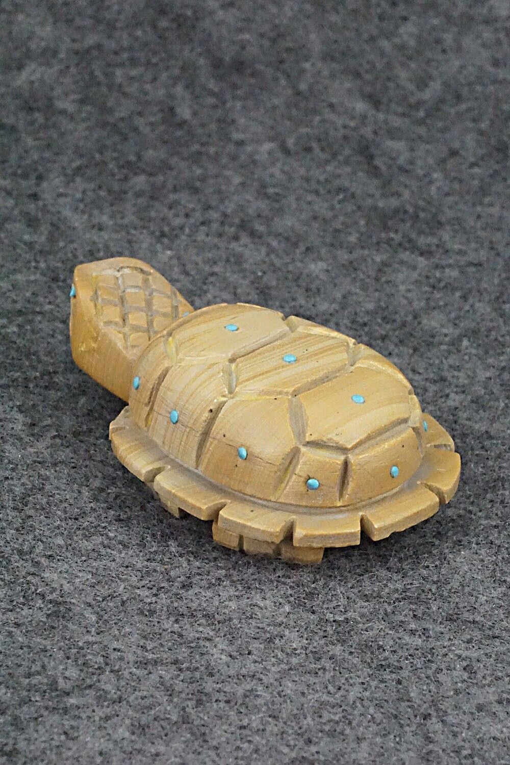 Tortoise Turtle Zuni Fetish Carving - Douglas Martza