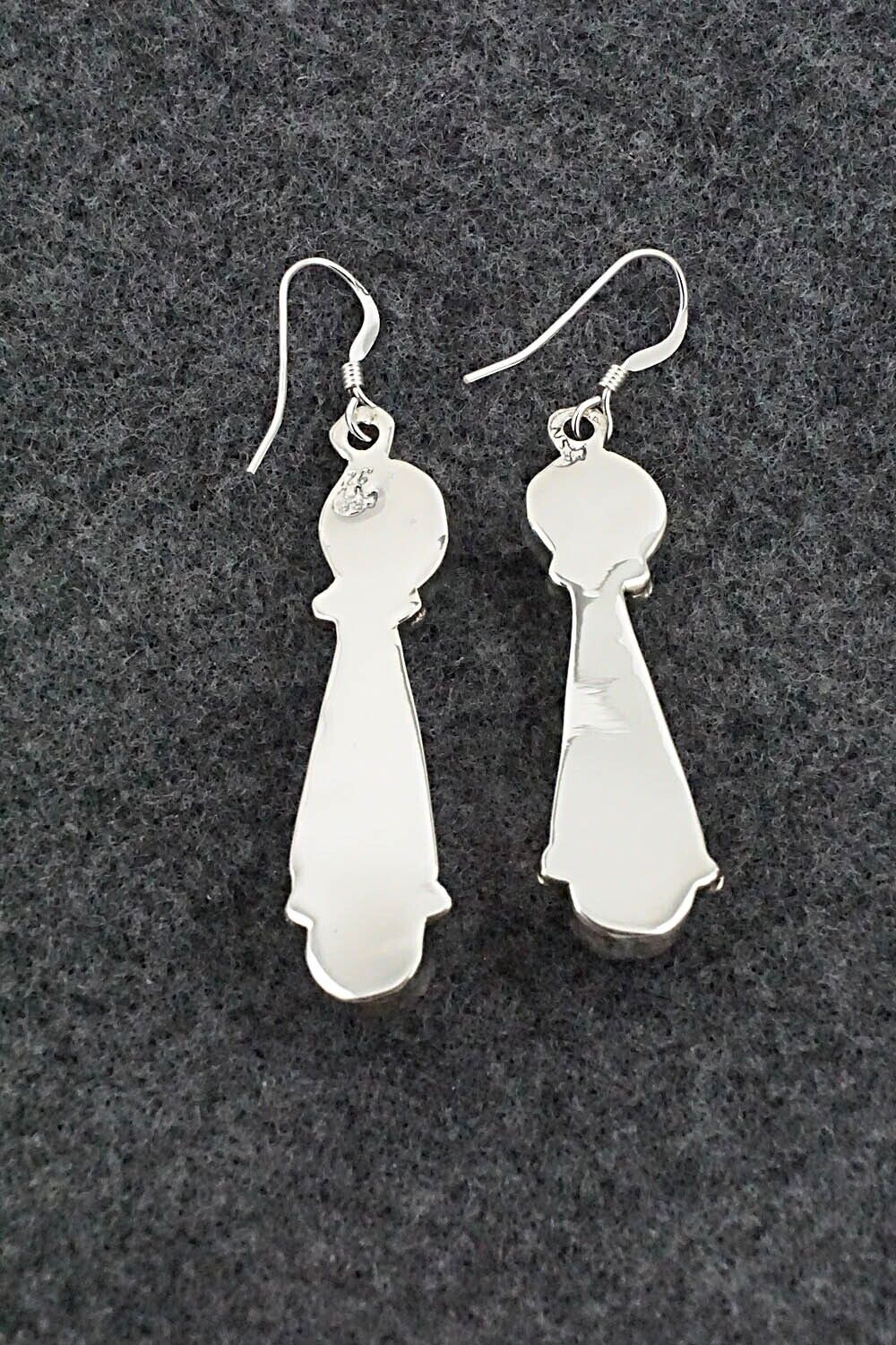 Turquoise & Sterling Silver Earrings - Roger Pino