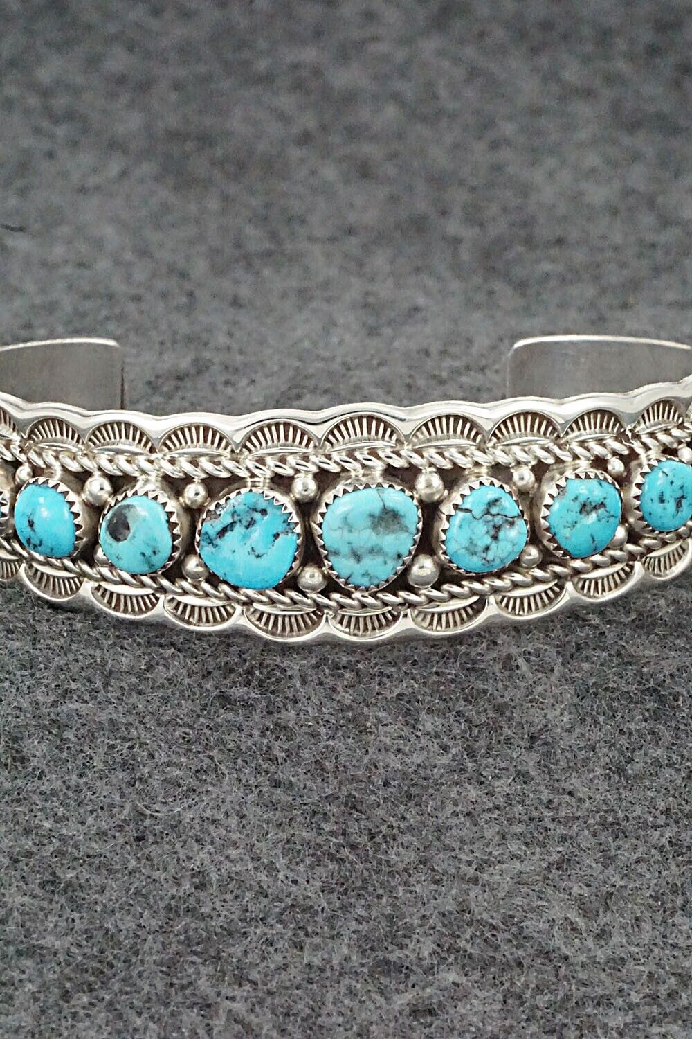 Turquoise & Sterling Silver Bracelet - Anthony Brown