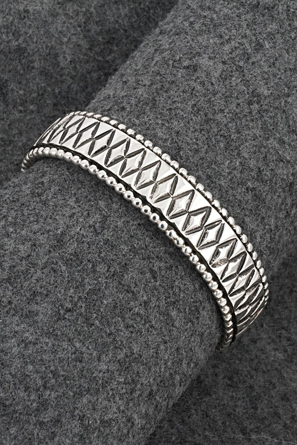 Sterling Silver Bracelet - Jonathan Nez