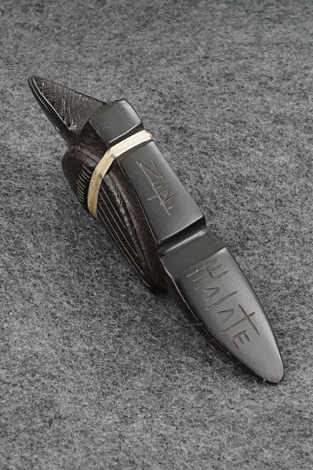 Crow Zuni Fetish Carving - Herb Halate