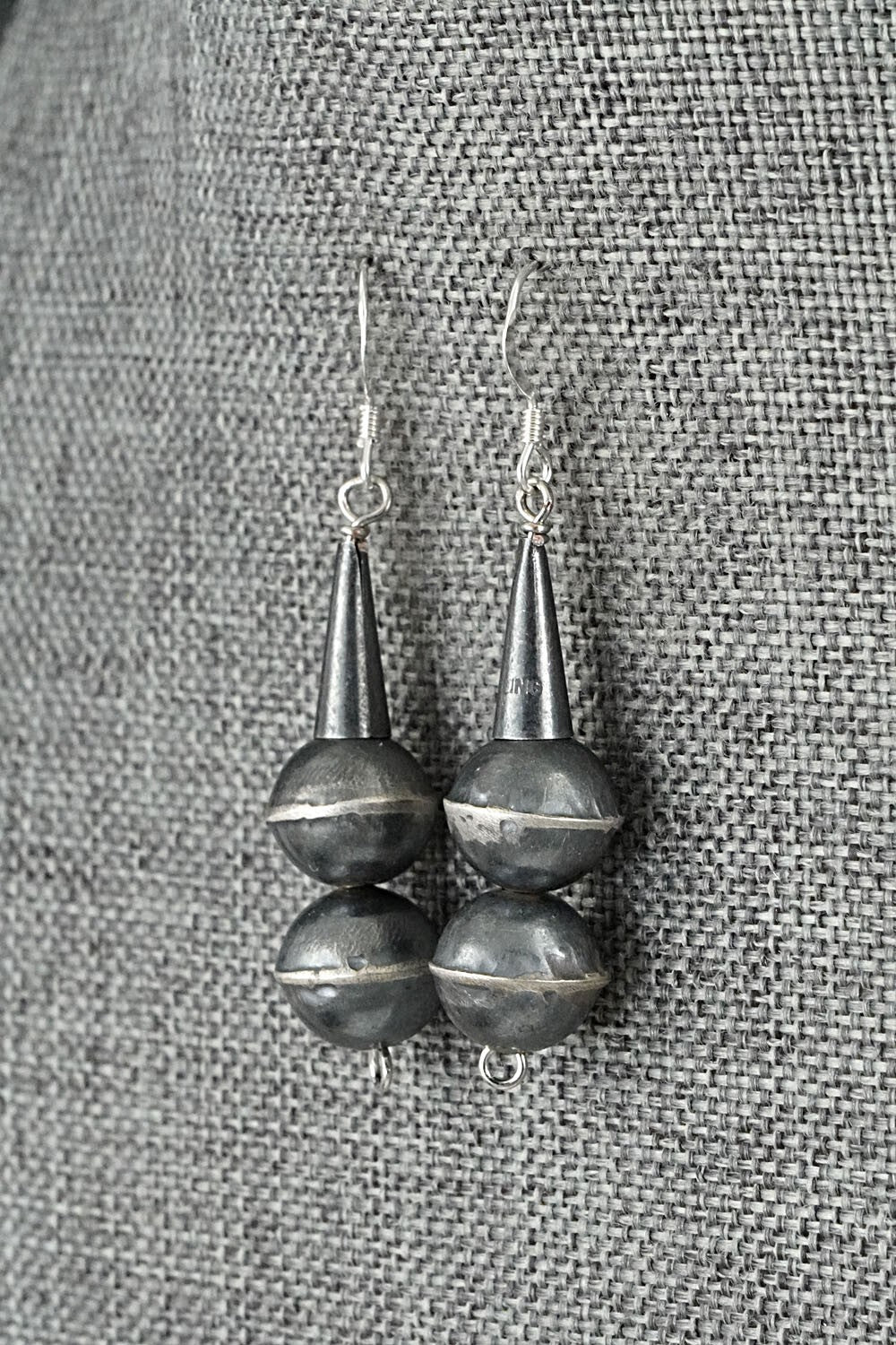 Turquoise & Sterling Silver Squash Blossom Set - Gilbert Martin