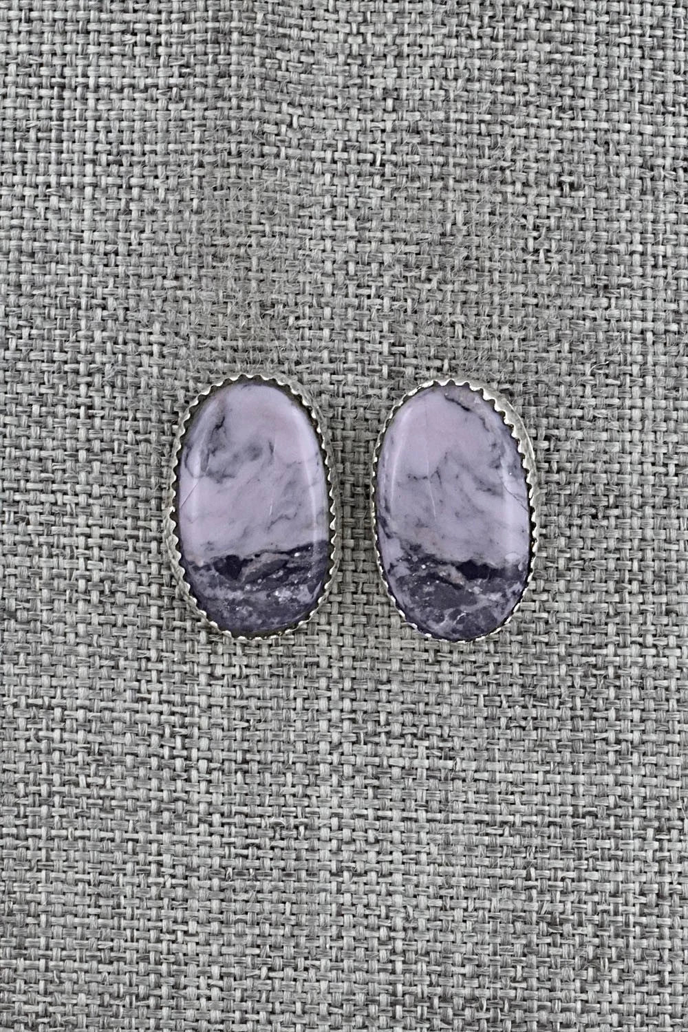Morado & Sterling Silver Earrings - Murray Hannaweeka